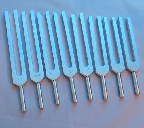 Physical Scale Tuning Forks