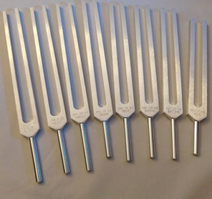 Chakra Set of 8 Tuning Forks