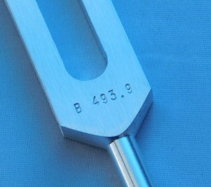 B= 493.9 Hz Tuning Fork
